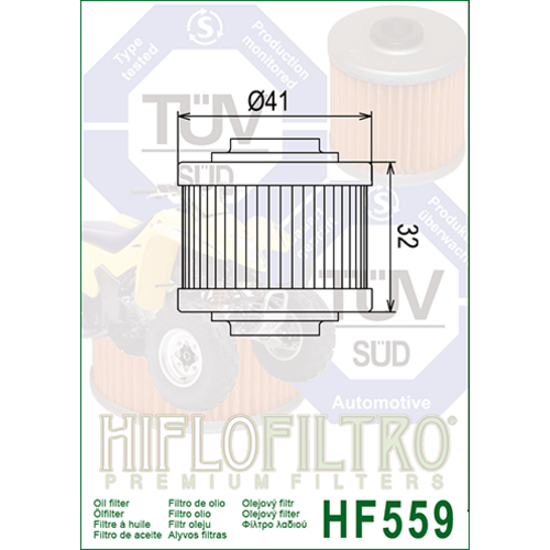 Hiflo Oil Filter HF559