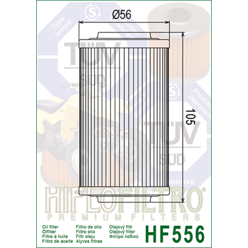Hiflo Oliefilter HF556