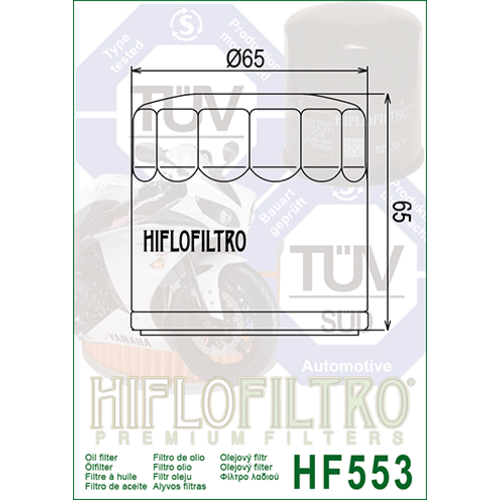 Hiflo Oil Filter HF553