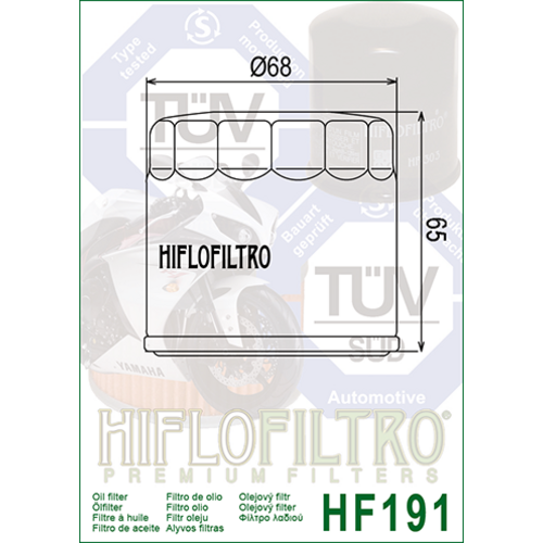 Hiflo Ölfilter HF191