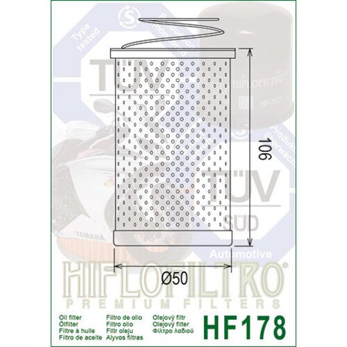Hiflo Oil Filter HF178