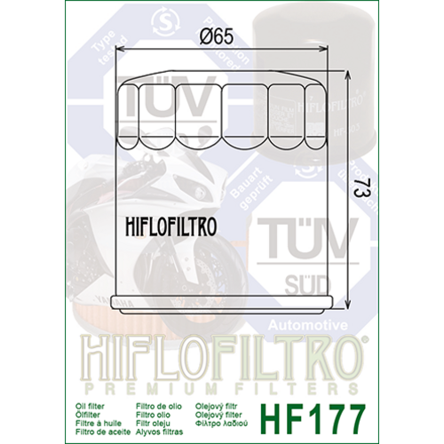 Hiflo Oil Filter HF177