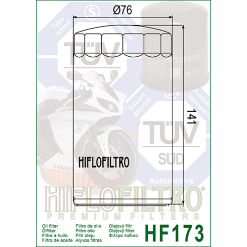 Hiflo Oil Filter HF173C