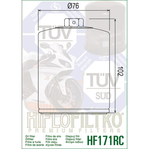 Hiflo Oil Filter HF171BRC