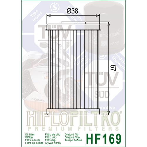 Hiflo Ölfilter HF169