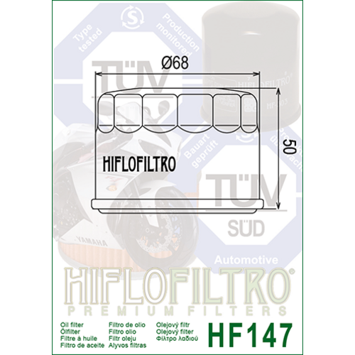 Hiflo Oil Filter HF147