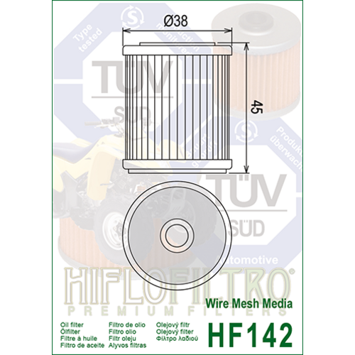 Hiflo Oil Filter HF142