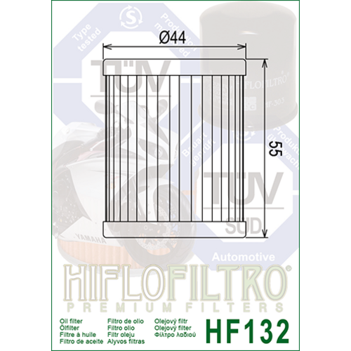 Hiflo Oil Filter HF132