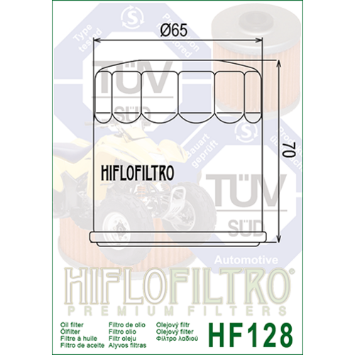 Hiflo Oil Filter HF128