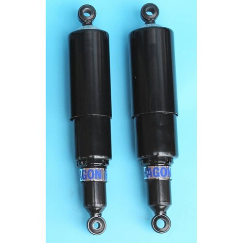 Hagon Custom Full Black Shock Absorbers - Sleeved
