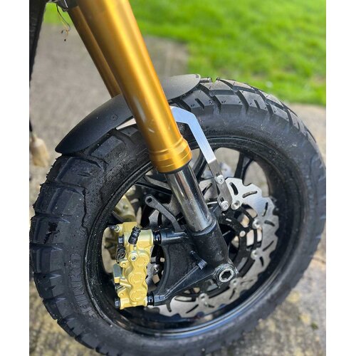 Raw Metal Racers Garde-boue avant en aluminium pour conversion de fourche YZF R1 2002-2008