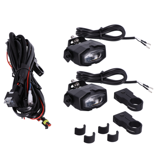 Highsider Pro Fendinebbia MH24-FOG LED Nero