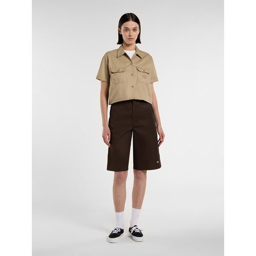 Dickies Pantaloncini da lavoro multitasche da 13", marrone scuro