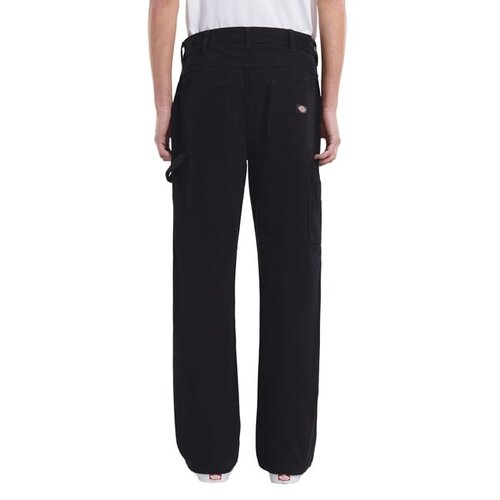 Dickies Pantalon ample de charpentier en toile noir