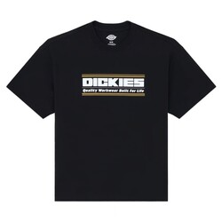 Derby-T-Shirt Schwarz