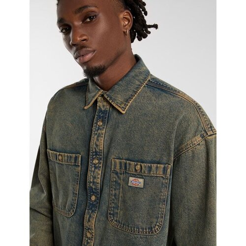 Dickies Maglietta Houston Yellow Fade Ind