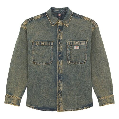 Dickies Houston shirt geel vervaagd Ind