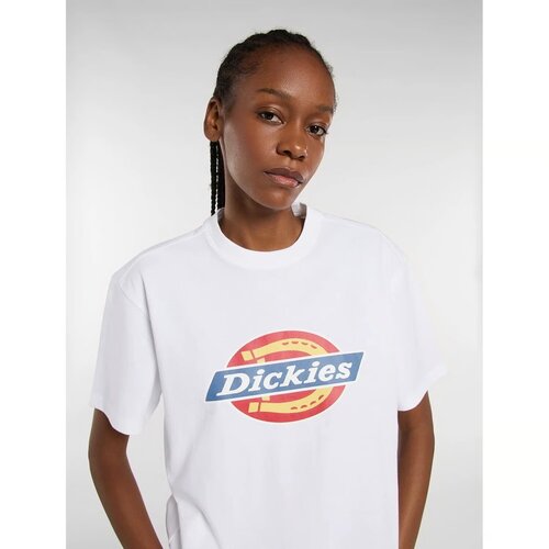 Dickies Icon Logo Damen-T-Shirt Weiß