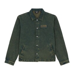 Lewistown Denim Jacket Green Tone Fade