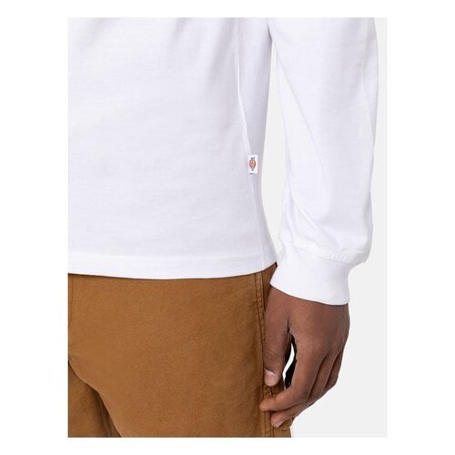 Dickies T-shirt blanc à manches longues Mapleton