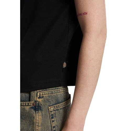 Dickies Oakport dames T-shirt met wijde pasvorm, zwart