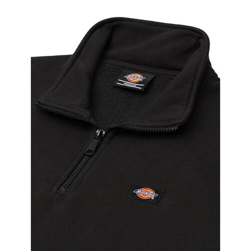 Dickies Sudadera con capucha y cremallera de un cuarto Oakport negra
