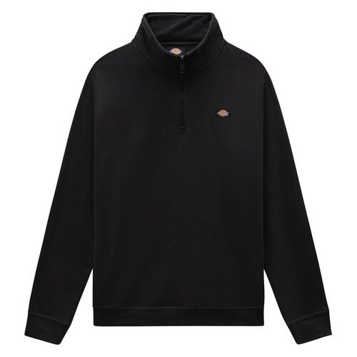 Dickies Oakport Quarter Zip Hoodie Zwart