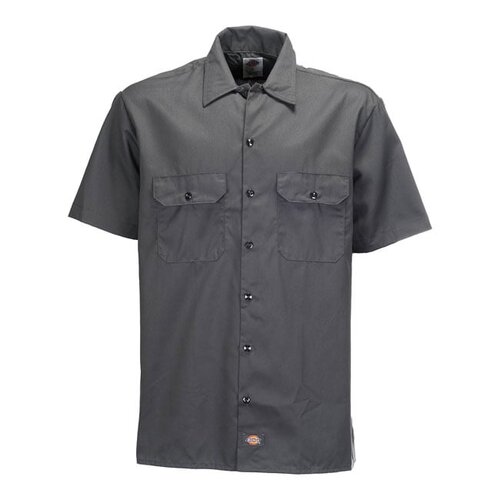 Dickies Camicia da lavoro a maniche corte grigio antracite