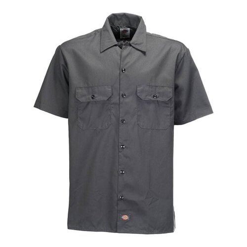 Dickies Short Sleeve Work Shirt Charcoal Grey