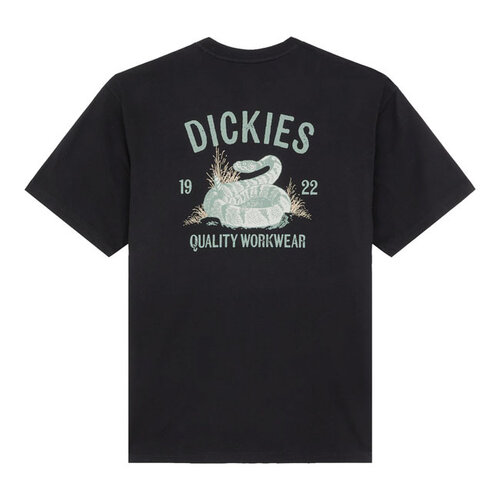 Dickies Schlangen-T-Shirt Schwarz