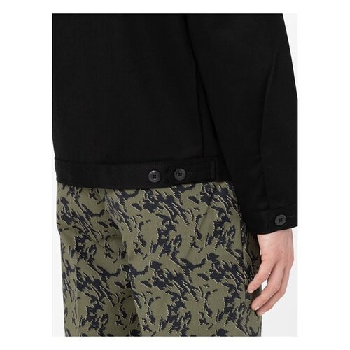 Dickies Chaqueta Eisenhower sin forro, color negro.
