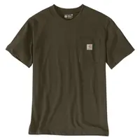 Camiseta de bolsillo Dearborn con estampado de troncos de olivo