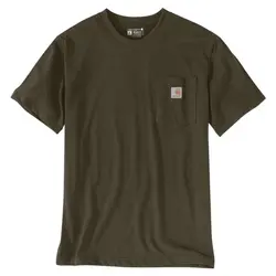 Dearborn Pocket T-shirt Olive Logs