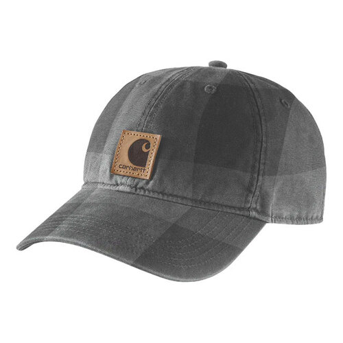 Carhartt Flannel Cap Gravel