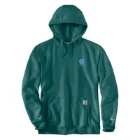 Sudadera con capucha Force™ Logo color verde azulado transformador