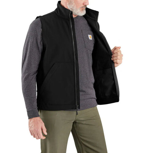 Carhartt Gilet softshell nero Galesburg