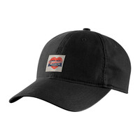 Heart Patch Canvas Cap Zwart