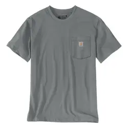 Camiseta Irvine con logo 3D, color gris jaspeado