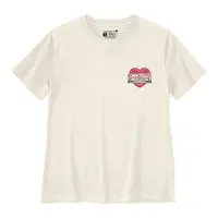 T-shirt Irvine Heart pour femme, couleur coquille d'œuf