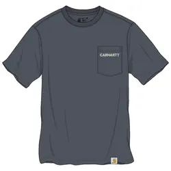 Irvine Relaxed Grill T-shirt Bluestone