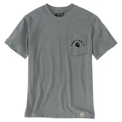 Irvine Relaxed Work T-Shirt, Farbe: Weathered Ash Heather