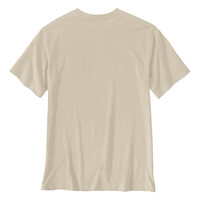 T-shirt Irvine con logo a strati, colore latte d'avena