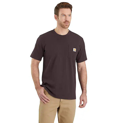Carhartt K87 Pocket T-shirt Dark Sepia