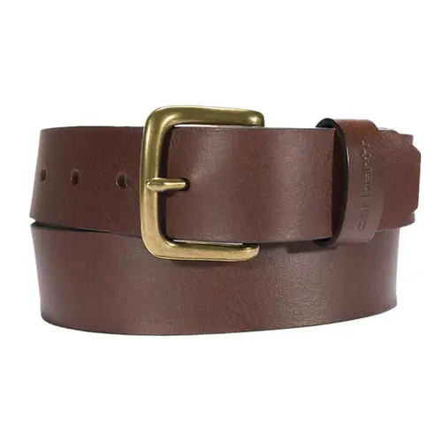 Carhartt Leather Classic Buckle Belt Dark Brown