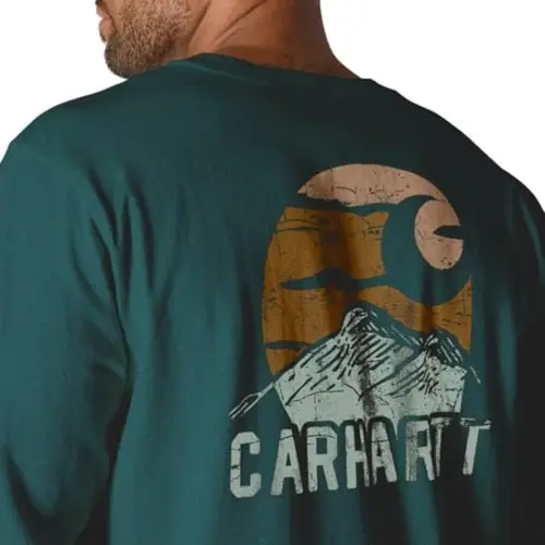 Carhartt Montagna a manica lunga Greenstone
