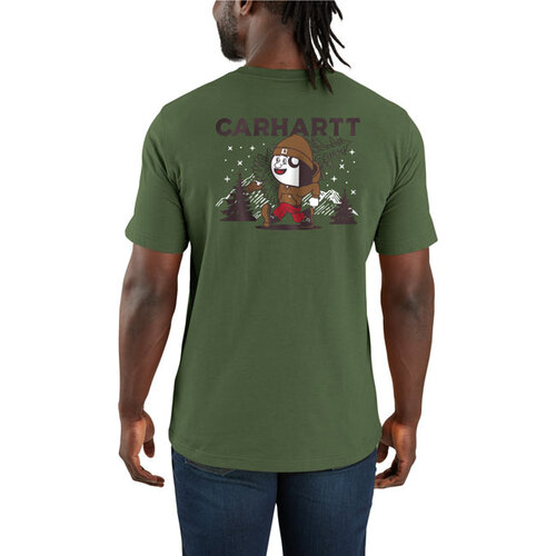 Carhartt T-shirt graphique d'extérieur à motif feuille de chêne