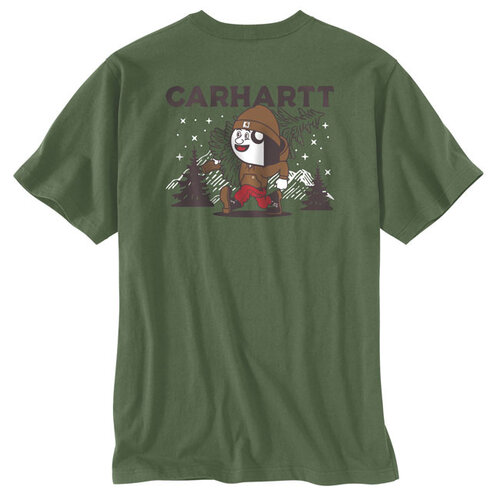 Carhartt T-shirt graphique d'extérieur à motif feuille de chêne