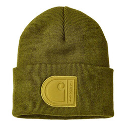 Patch Beanie Dark Bronzed Green