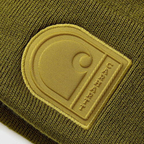 Carhartt Berretto con toppa, verde bronzo scuro