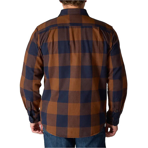 Carhartt Kariertes Flanellhemd, rote Ente